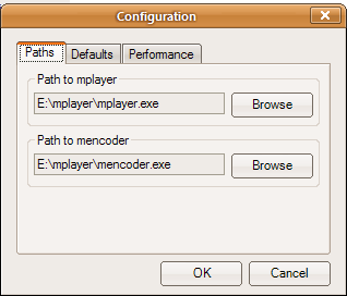 formats error mplayer or mencoder not installed